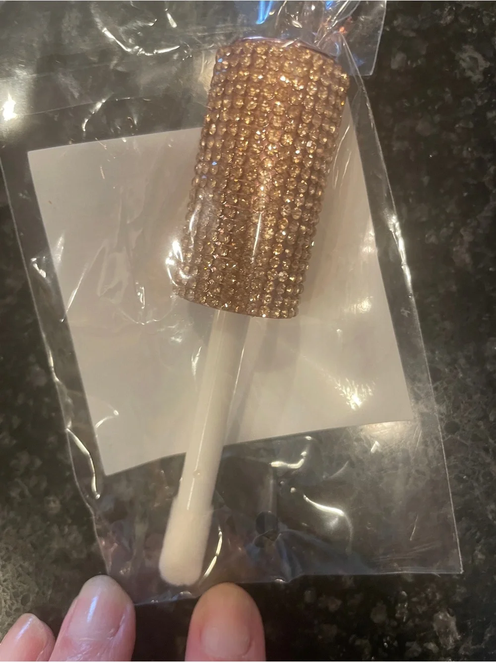 Tarte Shape tape concealer cap bling !! Rose Gold Rhinestone for shape tape